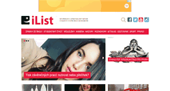 Desktop Screenshot of ilist.cz