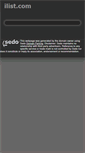Mobile Screenshot of ilist.com