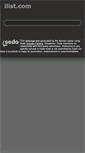 Mobile Screenshot of micro.ilist.com